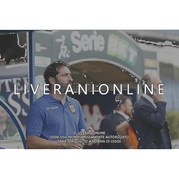 Empoli - Juve Stabia Serie BKT 25/08/2019 nella foto: Mister Fabio Caserta(Juve Stabia) ©Claudio Zamagni/Agenzia Aldo Liverani Mister Fabio Caserta(Juve Stabia) during Italian Serie BKT soccer match between Empoli and Juve Stabia at Carlo Castellani Stadium in Empoli on August 25 2019 photo credit by Claudio Zamagni/Aldo Liverani Photo Agency