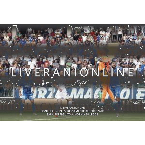 Empoli - Juve Stabia Serie BKT 25/08/2019 nella foto: Branduani Paolo salva ©Claudio Zamagni/Agenzia Aldo Liverani Branduani Paolo saves during Italian Serie BKT soccer match between Empoli and Juve Stabia at Carlo Castellani Stadium in Empoli on August 25 2019 photo credit by Claudio Zamagni/Aldo Liverani Photo Agency