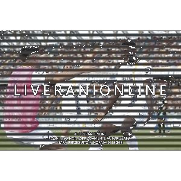 Empoli - Juve Stabia Serie BKT 25/08/2019 nella foto: esultanza cisse\' karamoko dopo il goal ©Claudio Zamagni/Agenzia Aldo Liverani cisse\' karamoko celebrates after scoring a goal during Italian Serie BKT soccer match between Empoli and Juve Stabia at Carlo Castellani Stadium in Empoli on August 25 2019 photo credit by Claudio Zamagni/Aldo Liverani Photo Agency