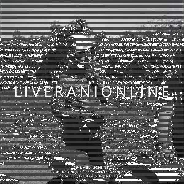 RETROSPETTIVA GIACOMO AGOSTINI PILOTA MOTOCICLISMO NELLA FOTO GIACOMO AGOSTINI NELL\'ANNO 1971 CASCINA COSTA AG ALDO LIVERANI SAS