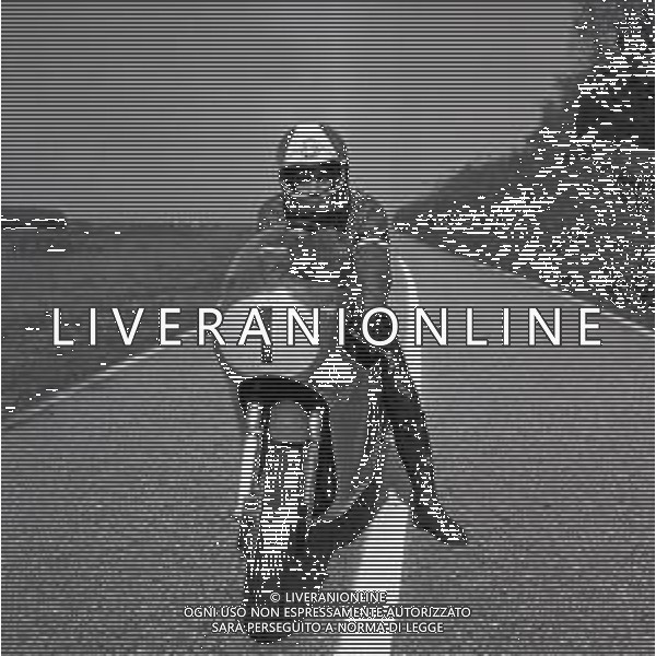 RETROSPETTIVA GIACOMO AGOSTINI PILOTA MOTOCICLISMO NELLA FOTO GIACOMO AGOSTINI NELL\'ANNO 1971 CASCINA COSTA AG ALDO LIVERANI SAS