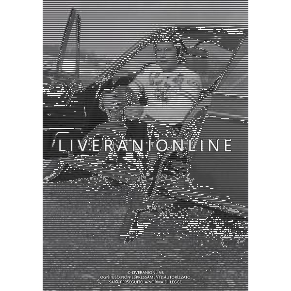 RETROSPETTIVA GIACOMO AGOSTINI PILOTA MOTOCICLISMO NELLA FOTO GIACOMO AGOSTINI NELL\'ANNO 1972 A CASCINA COSTA AG ALDO LIVERANI SAS