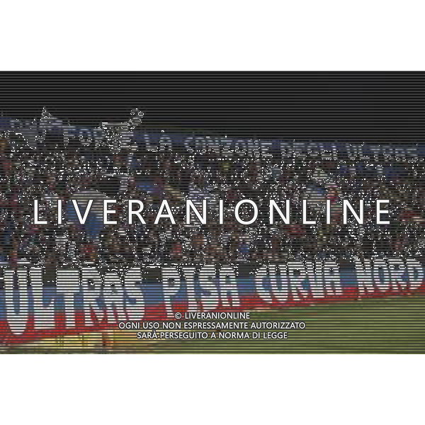 Pisa - Benevento Serie BKT 23/08/2019 nella foto: tifosi del pisa ©Claudio Zamagni/Agenzia Aldo Liverani supporters of pisa during Italian Serie BKT soccer match between Pisa and Benevento at Arena Garibaldi-Romeo Anconetani Stadium in pisa on August 23 2019 photo credit by Claudio Zamagni/Aldo Liverani Photo Agency