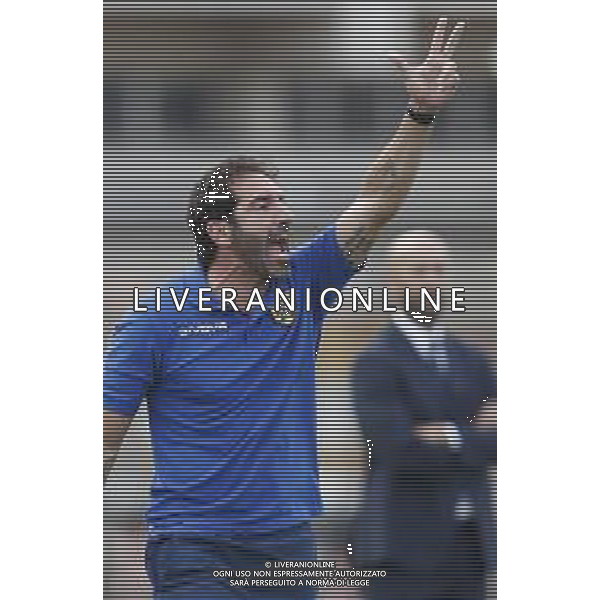 Empoli - Juve Stabia Serie BKT 25/08/2019 nella foto: Mister Fabio Caserta(Juve Stabia) ©Claudio Zamagni/Agenzia Aldo Liverani \ja during Italian Serie BKT soccer match between Empoli and Juve Stabia at Carlo Castellani Stadium in Empoli on August 25 2019 photo credit by Claudio Zamagni/Aldo Liverani Photo Agency