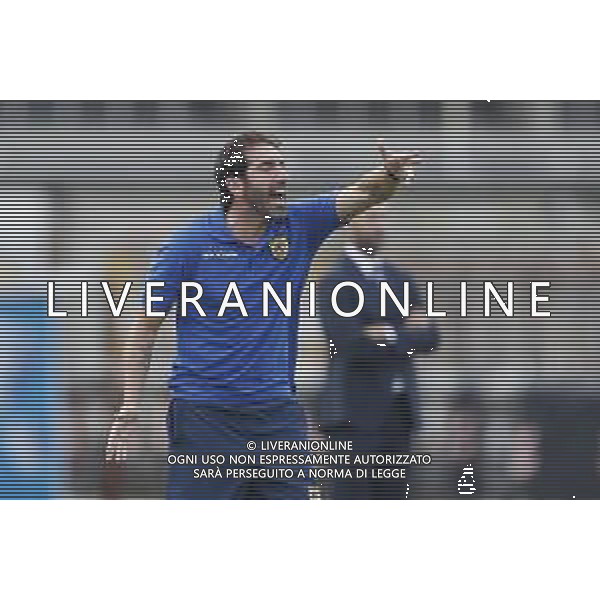 Empoli - Juve Stabia Serie BKT 25/08/2019 nella foto: Mister Fabio Caserta(Juve Stabia) ©Claudio Zamagni/Agenzia Aldo Liverani Mister Fabio Caserta(Juve Stabia) during Italian Serie BKT soccer match between Empoli and Juve Stabia at Carlo Castellani Stadium in Empoli on August 25 2019 photo credit by Claudio Zamagni/Aldo Liverani Photo Agency