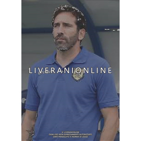 Empoli - Juve Stabia Serie BKT 25/08/2019 nella foto: Mister Fabio Caserta(Juve Stabia) ©Claudio Zamagni/Agenzia Aldo Liverani Mister Fabio Caserta(Juve Stabia) during Italian Serie BKT soccer match between Empoli and Juve Stabia at Carlo Castellani Stadium in Empoli on August 25 2019 photo credit by Claudio Zamagni/Aldo Liverani Photo Agency