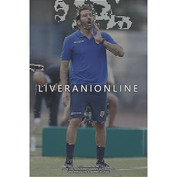 Empoli - Juve Stabia Serie BKT 25/08/2019 nella foto: Mister Fabio Caserta(Juve Stabia) ©Claudio Zamagni/Agenzia Aldo Liverani Mister Fabio Caserta(Juve Stabia) during Italian Serie BKT soccer match between Empoli and Juve Stabia at Carlo Castellani Stadium in Empoli on August 25 2019 photo credit by Claudio Zamagni/Aldo Liverani Photo Agency