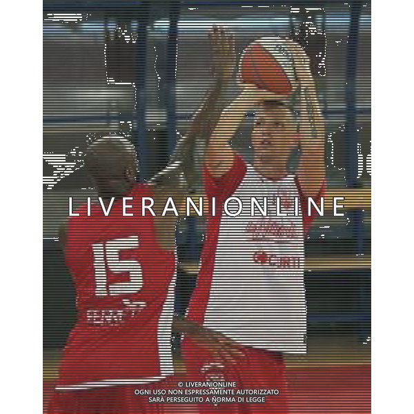 IMOLA 28 08 2019 ANDREA COSTA BASKET SERIE A2 ALLENAMENTO NELLA FOTO LORENZO BALDASSO FOTO GIANNI SANNA-AG ALDO LIVERANI SAS