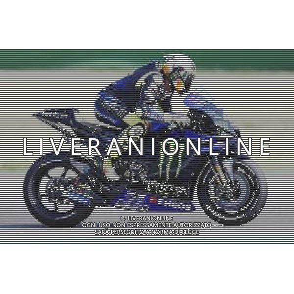 MISANO 29/08/2019 - MOTOGP Test Ufficiali al Misano world Circuit Marco Simoncelli. nella foto: Valentino Rossi (MONSTER ENERGY YAMAHA MotoGP) ©Claudio Zamagni/Agenzia Aldo Liverani Valentino Rossi (MONSTER ENERGY YAMAHA MotoGP) during MotoGP Official Test at Misano World Circuit Marco Simoncelli photo credit by Claudio Zamagni/Aldo Liverani Photo Agency