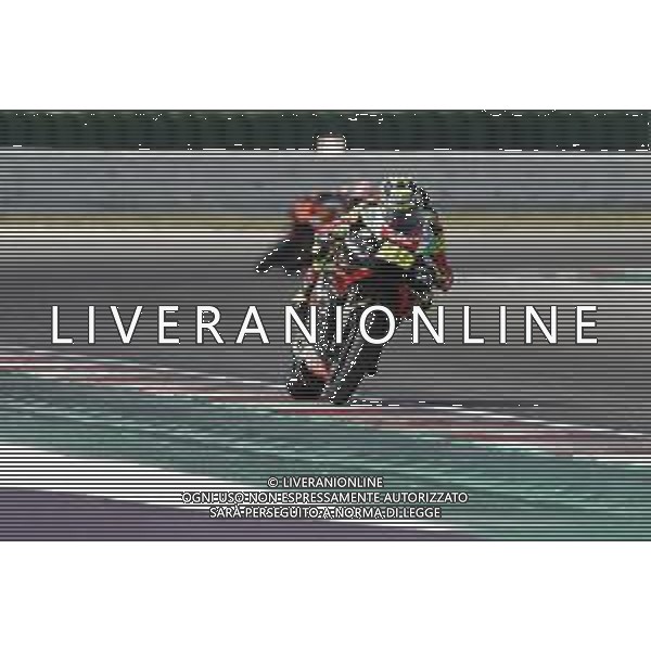 MISANO 29/08/2019 - MOTOGP Test Ufficiali al Misano world Circuit Marco Simoncelli. nella foto: Andrea Iannone (TEAM GRESINI APRILIA RACING) ©Claudio Zamagni/Agenzia Aldo Liverani Andrea Iannone (TEAM GRESINI APRILIA RACING) during MotoGP Official Test at Misano World Circuit Marco Simoncelli photo credit by Claudio Zamagni/Aldo Liverani Photo Agency