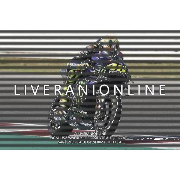 MISANO 29/08/2019 - MOTOGP Test Ufficiali al Misano world Circuit Marco Simoncelli. nella foto: Valentino Rossi (MONSTER ENERGY YAMAHA MotoGP) ©Claudio Zamagni/Agenzia Aldo Liverani Valentino Rossi (MONSTER ENERGY YAMAHA MotoGP) during MotoGP Official Test at Misano World Circuit Marco Simoncelli photo credit by Claudio Zamagni/Aldo Liverani Photo Agency