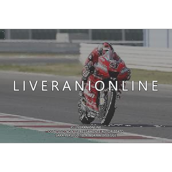MISANO 29/08/2019 - MOTOGP Test Ufficiali al Misano world Circuit Marco Simoncelli. nella foto: Danilo Petrucci (DUCATI) con tutte le alette sulla carena ©Claudio Zamagni/Agenzia Aldo Liverani Danilo Petrucci (DUCATI) with stabilizer wings on motorbike during MotoGP Official Test at Misano World Circuit Marco Simoncelli photo credit by Claudio Zamagni/Aldo Liverani Photo Agency