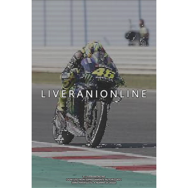 MISANO 29/08/2019 - MOTOGP Test Ufficiali al Misano world Circuit Marco Simoncelli. nella foto: Valentino Rossi (MONSTER ENERGY YAMAHA MotoGP) ©Claudio Zamagni/Agenzia Aldo Liverani Valentino Rossi (MONSTER ENERGY YAMAHA MotoGP) during MotoGP Official Test at Misano World Circuit Marco Simoncelli photo credit by Claudio Zamagni/Aldo Liverani Photo Agency