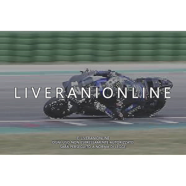 MISANO 29/08/2019 - MOTOGP Test Ufficiali al Misano world Circuit Marco Simoncelli. nella foto: Maverick Vinales (MONSTER ENERGY YAMAHA MotoGP) con la gp 2020 ©Claudio Zamagni/Agenzia Aldo Liverani Maverick Vinales (MONSTER ENERGY YAMAHA MotoGP) with a new motorbike 2020 during MotoGP Official Test at Misano World Circuit Marco Simoncelli photo credit by Claudio Zamagni/Aldo Liverani Photo Agency