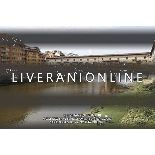 FIRENZE CITTA\' D\'ARTE RINASCIMENTALE 28/08/2019 nella foto: il ponte vecchio ©Claudio Zamagni/Agenzia Aldo Liverani the old bridge in Florence Renaissance City photo credit by Claudio Zamagni/Aldo Liverani Photo Agency