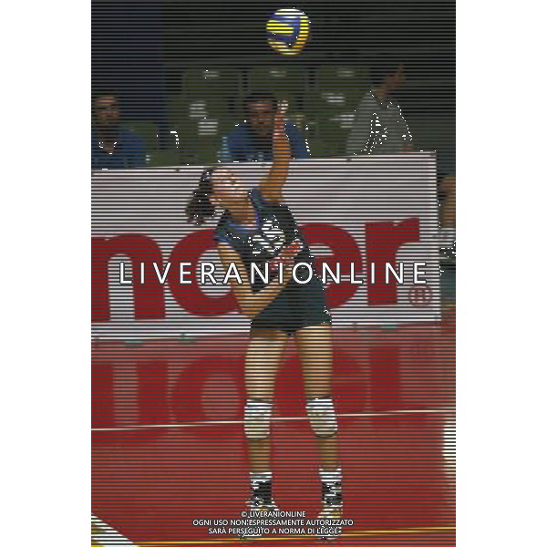 NAZIONALE ITALIANA VOLLEY FEMMINILE LUGLIO 2003 nella foto Borrelli Valentina* foto fabrizio terruso/Agenzia Aldo Liverani