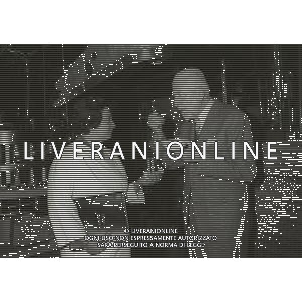 1964 NEW YORK RETROSPETTIVA GIOVANNI BUITONI INDUSTRIALE DELLA PASTA NELLA FOTO GIOVANNI BUITONI NEL SUO STABILIMENTO A NEW YORK AG ALDO LIVERANI SAS