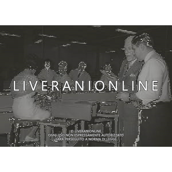 1964 NEW YORK RETROSPETTIVA GIOVANNI BUITONI INDUSTRIALE DELLA PASTA NELLA FOTO GIOVANNI BUITONI NEL SUO STABILIMENTO A NEW YORK AG ALDO LIVERANI SAS