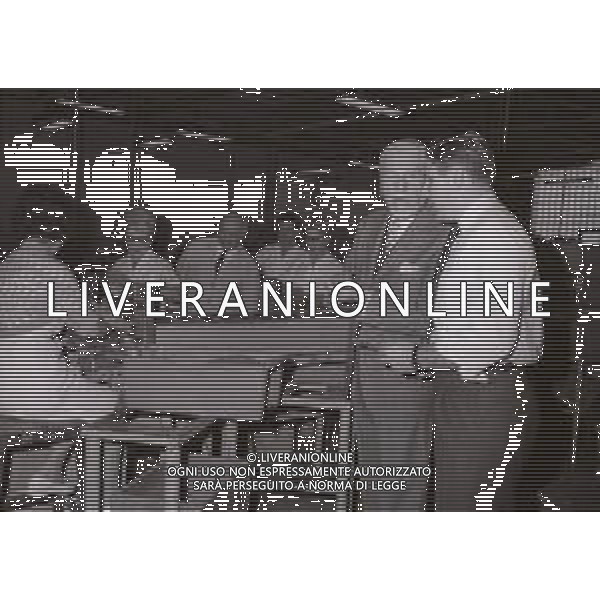 1964 NEW YORK RETROSPETTIVA GIOVANNI BUITONI INDUSTRIALE DELLA PASTA NELLA FOTO GIOVANNI BUITONI NEL SUO STABILIMENTO A NEW YORK AG ALDO LIVERANI SAS