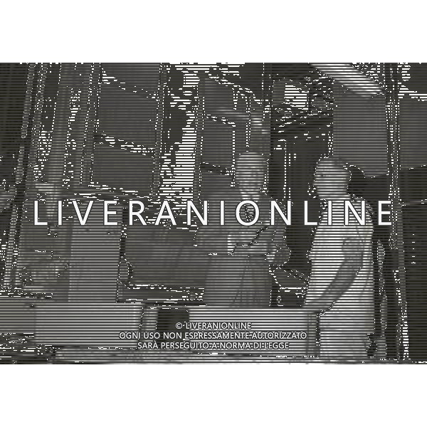 1964 NEW YORK RETROSPETTIVA GIOVANNI BUITONI INDUSTRIALE DELLA PASTA NELLA FOTO GIOVANNI BUITONI NEL SUO STABILIMENTO A NEW YORK AG ALDO LIVERANI SAS