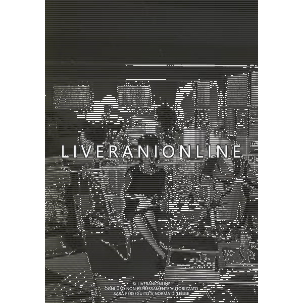 1964 NEW YORK RETROSPETTIVA GIOVANNI BUITONI INDUSTRIALE DELLA PASTA NELLA FOTO GIOVANNI BUITONI CON LA MOGLIE AG ALDO LIVERANI SAS