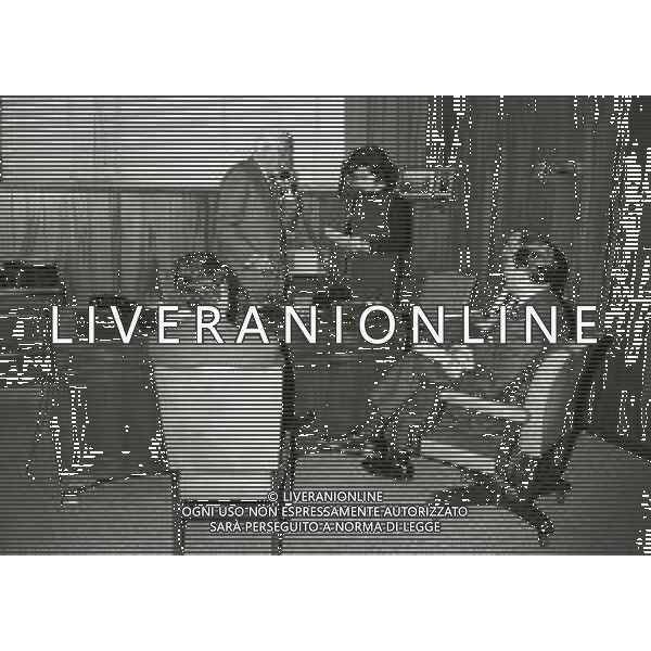 1964 NEW YORK RETROSPETTIVA GIOVANNI BUITONI INDUSTRIALE DELLA PASTA NELLA FOTO GIOVANNI BUITONI AG ALDO LIVERANI SAS