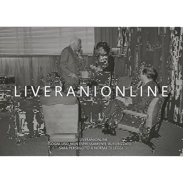 1964 NEW YORK RETROSPETTIVA GIOVANNI BUITONI INDUSTRIALE DELLA PASTA NELLA FOTO GIOVANNI BUITONI AG ALDO LIVERANI SAS