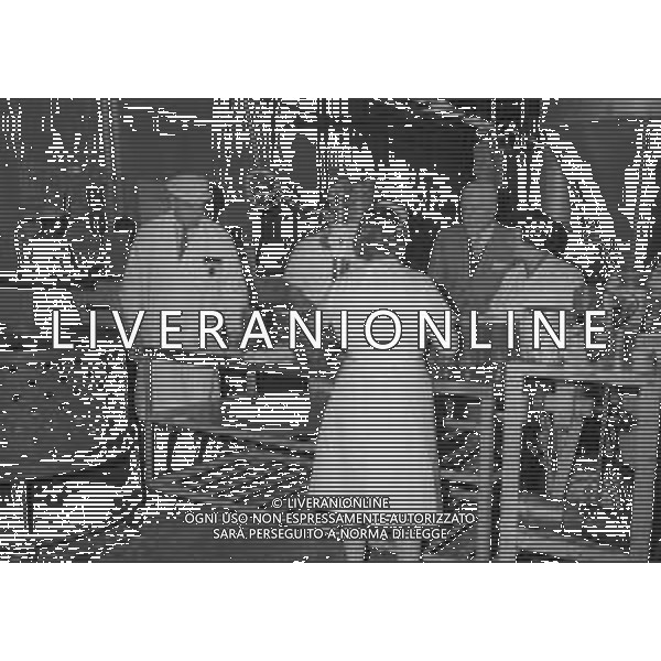 1964 NEW YORK RETROSPETTIVA GIOVANNI BUITONI INDUSTRIALE DELLA PASTA NELLA FOTO GIOVANNI BUITONI NEL SUO STABILIMENTO A NEW YORK AG ALDO LIVERANI SAS