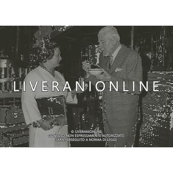 1964 NEW YORK RETROSPETTIVA GIOVANNI BUITONI INDUSTRIALE DELLA PASTA NELLA FOTO GIOVANNI BUITONI NEL SUO STABILIMENTO A NEW YORK AG ALDO LIVERANI SAS