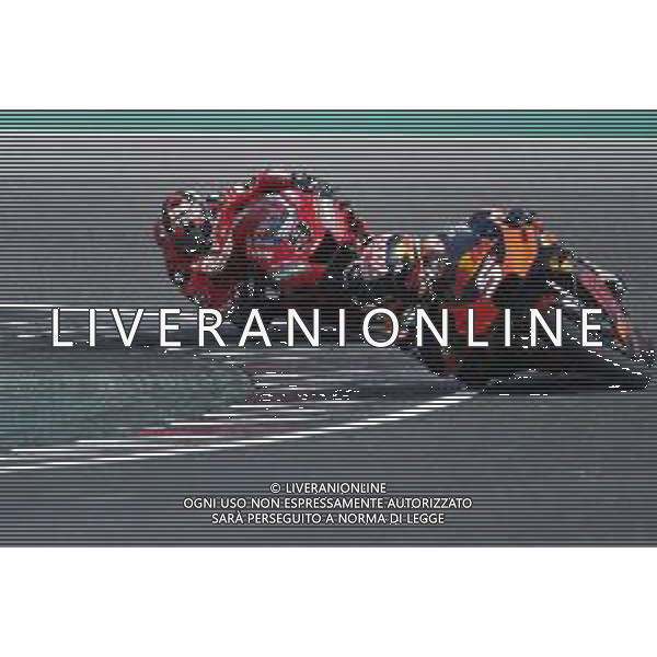 MISANO 29/08/2019 - MOTOGP Test Ufficiali al Misano world Circuit Marco Simoncelli. nella foto: Danilo Petrucci (DUCATI) Johann Zarco (RED BULL KTM) ©Claudio Zamagni/Agenzia Aldo Liverani Danilo Petrucci (DUCATI) Johann Zarco (RED BULL KTM) during MotoGP Official Test at Misano World Circuit Marco Simoncelli photo credit by Claudio Zamagni/Aldo Liverani Photo Agency