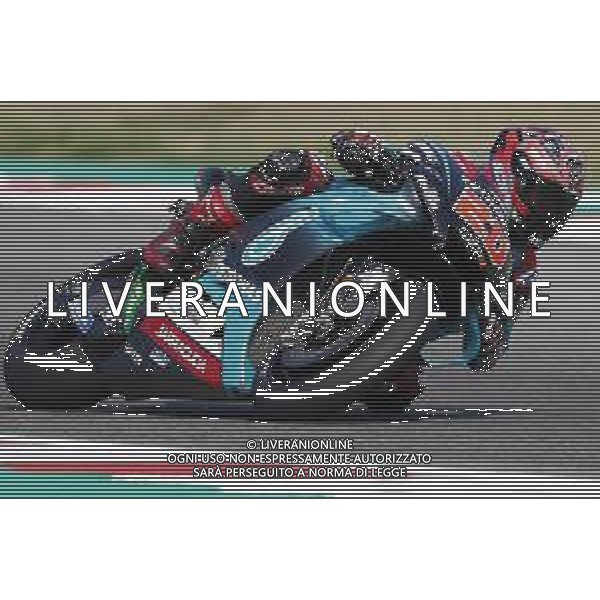 MISANO 29/08/2019 - MOTOGP Test Ufficiali al Misano world Circuit Marco Simoncelli. nella foto: Fabio Qartararo (PETRONAS YAMAHA SRT) ©Claudio Zamagni/Agenzia Aldo Liverani Fabio Qartararo (PETRONAS YAMAHA SRT) during MotoGP Official Test at Misano World Circuit Marco Simoncelli photo credit by Claudio Zamagni/Aldo Liverani Photo Agency