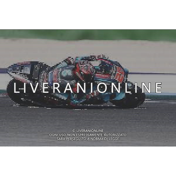 MISANO 29/08/2019 - MOTOGP Test Ufficiali al Misano world Circuit Marco Simoncelli. nella foto: Fabio Qartararo (PETRONAS YAMAHA SRT) ©Claudio Zamagni/Agenzia Aldo Liverani Fabio Qartararo (PETRONAS YAMAHA SRT) during MotoGP Official Test at Misano World Circuit Marco Simoncelli photo credit by Claudio Zamagni/Aldo Liverani Photo Agency