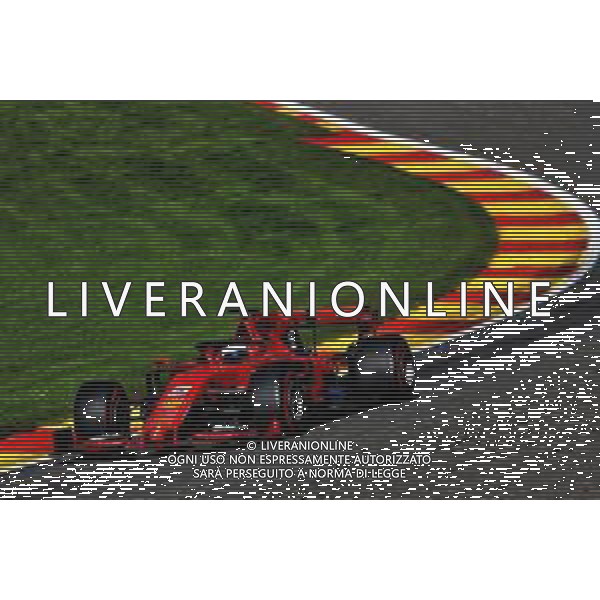 Sebastian Vettel (GER) Ferrari SF90. 30.08.2019. Formula 1 World Championship, Rd 13, Belgian Grand Prix, Spa Francorchamps, Belgium, Practice Day. AG ALDO LIVERANI SAS-ONLY ITALY