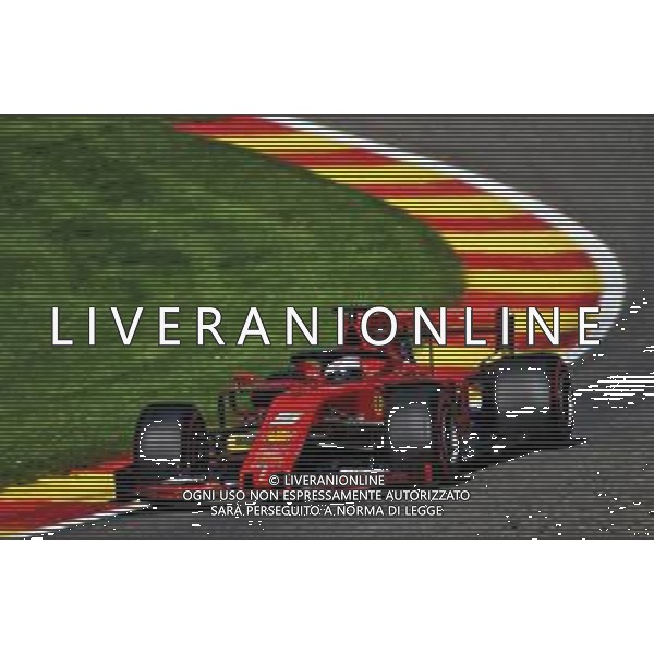 Sebastian Vettel (GER) Ferrari SF90. 30.08.2019. Formula 1 World Championship, Rd 13, Belgian Grand Prix, Spa Francorchamps, Belgium, Practice Day. AG ALDO LIVERANI SAS-ONLY ITALY