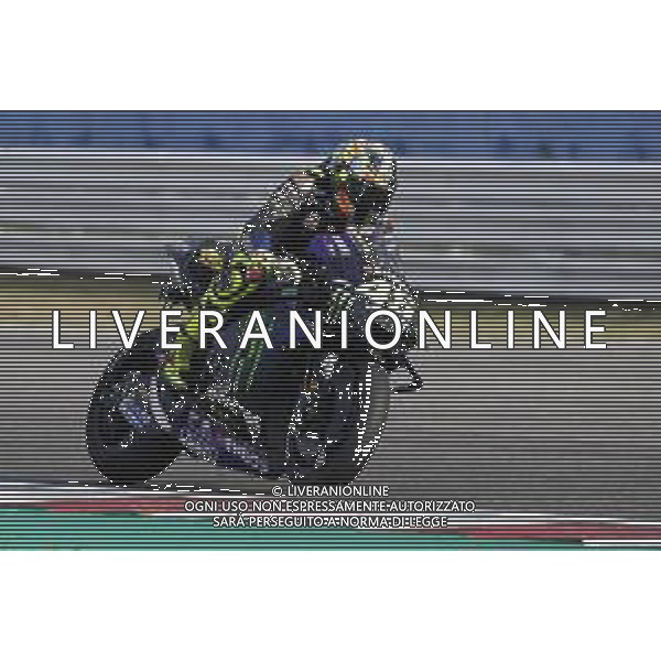 MISANO 29/08/2019 - MOTOGP Test Ufficiali al Misano world Circuit Marco Simoncelli. nella foto: Valentino Rossi (MONSTER ENERGY YAMAHA MotoGP) ©Claudio Zamagni/Agenzia Aldo Liverani Valentino Rossi (MONSTER ENERGY YAMAHA MotoGP) during MotoGP Official Test at Misano World Circuit Marco Simoncelli photo credit by Claudio Zamagni/Aldo Liverani Photo Agency