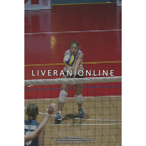 NAZIONALE ITALIANA VOLLEY FEMMINILE LUGLIO 2003 nella foto Cardullo Paola* foto fabrizio terruso/Agenzia Aldo Liverani