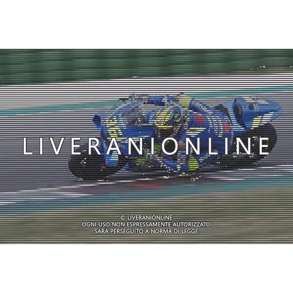 MISANO 29/08/2019 - MOTOGP Test Ufficiali al Misano world Circuit Marco Simoncelli. nella foto: Johan Mir (TEAM SUZUKI ECSTAR) ©Claudio Zamagni/Agenzia Aldo Liverani Johan Mir (TEAM SUZUKI ECSTAR) during MotoGP Official Test at Misano World Circuit Marco Simoncelli photo credit by Claudio Zamagni/Aldo Liverani Photo Agency