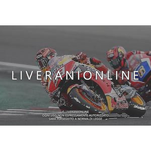 MISANO 29/08/2019 - MOTOGP Test Ufficiali al Misano world Circuit Marco Simoncelli. nella foto: Marc Marquez (HONDA HRC TEAM)Stefan Bradl (TEAM HRC) ©Claudio Zamagni/Agenzia Aldo Liverani Marc Marquez (HONDA HRC TEAM) Stefan Bradl (TEAM HRC) during MotoGP Official Test at Misano World Circuit Marco Simoncelli photo credit by Claudio Zamagni/Aldo Liverani Photo Agency