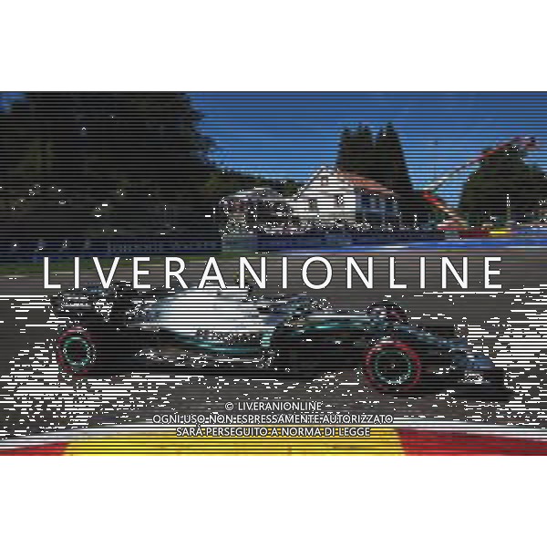 Valtteri Bottas (FIN) Mercedes AMG F1 W10. 31.08.2019. Formula 1 World Championship, Rd 13, Belgian Grand Prix, Spa Francorchamps, Belgium, Qualifying Day. /AGENZIA ALDO LIVERANI SAS - ITALY ONLY EDITORIAL USE ONLY - GP F1 BELGIO PROVE UFFICIALI QUALIFICHE