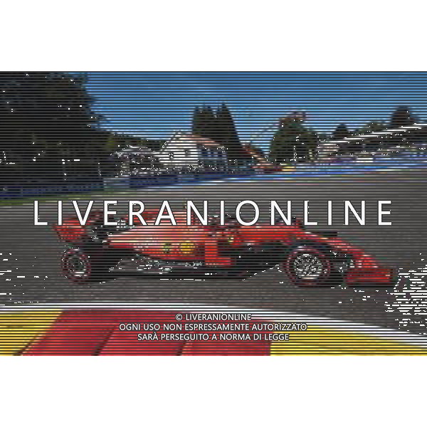Charles Leclerc (MON) Ferrari SF90. 31.08.2019. Formula 1 World Championship, Rd 13, Belgian Grand Prix, Spa Francorchamps, Belgium, Qualifying Day. /AGENZIA ALDO LIVERANI SAS - ITALY ONLY EDITORIAL USE ONLY - GP F1 BELGIO PROVE UFFICIALI QUALIFICHE