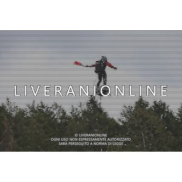 Franky Zapata (FRA) demonstrates the Zapata Flyboard. 01.09.2019. Formula 1 World Championship, Rd 13, Belgian Grand Prix, Spa Francorchamps, Belgium, Race Day. /AGENZIA ALDO LIVERANI SAS - ITALY ONLY EDITORIAL USE ONLY - GP F1 BELGIO GARA SPA 01.09.2019