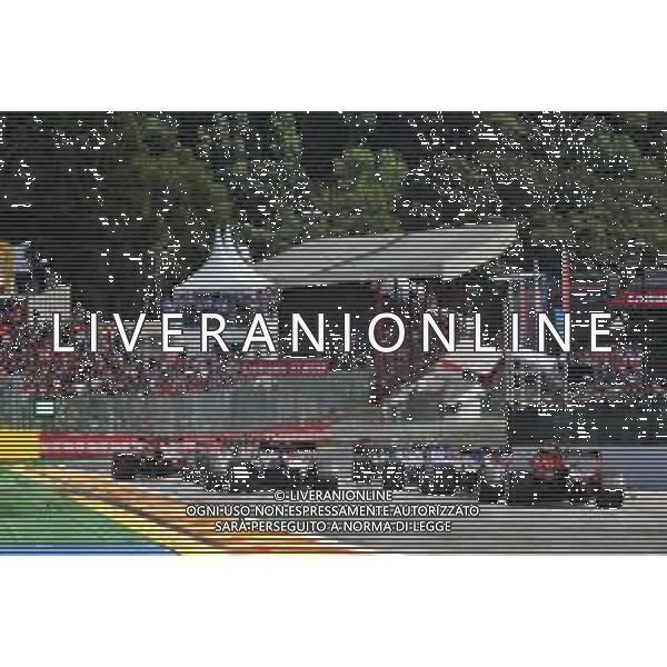 The start of the race. 01.09.2019. Formula 1 World Championship, Rd 13, Belgian Grand Prix, Spa Francorchamps, Belgium, Race Day. /AGENZIA ALDO LIVERANI SAS - ITALY ONLY EDITORIAL USE ONLY - GP F1 BELGIO GARA SPA 01.09.2019