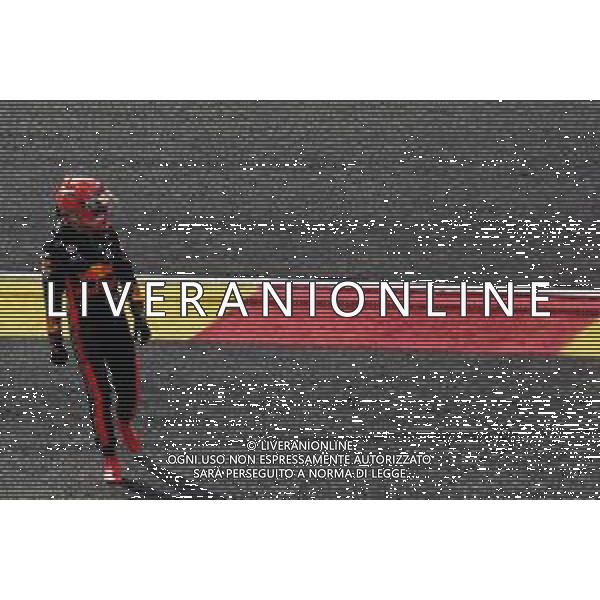 Max Verstappen (NLD) Red Bull Racing crashed out at the start of the race. 01.09.2019. Formula 1 World Championship, Rd 13, Belgian Grand Prix, Spa Francorchamps, Belgium, Race Day. /AGENZIA ALDO LIVERANI SAS - ITALY ONLY EDITORIAL USE ONLY - GP F1 BELGIO GARA SPA 01.09.2019