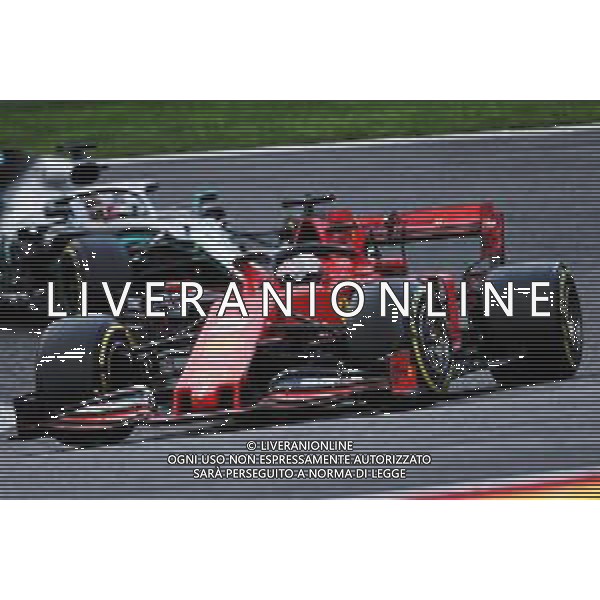 Sebastian Vettel (GER) Ferrari SF90. 01.09.2019. Formula 1 World Championship, Rd 13, Belgian Grand Prix, Spa Francorchamps, Belgium, Race Day. /AGENZIA ALDO LIVERANI SAS - ITALY ONLY EDITORIAL USE ONLY - GP F1 BELGIO GARA SPA 01.09.2019