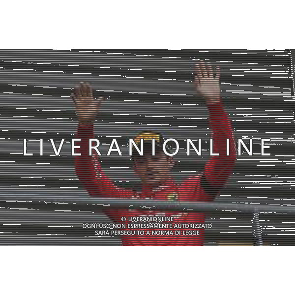 Charles Leclerc (MON) Ferrari SF90. 01.09.2019. Formula 1 World Championship, Rd 13, Belgian Grand Prix, Spa Francorchamps, Belgium, Race Day. /AGENZIA ALDO LIVERANI SAS - ITALY ONLY EDITORIAL USE ONLY - GP F1 BELGIO GARA SPA 01.09.2019