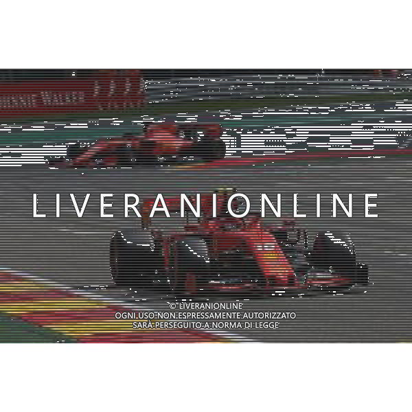 Charles Leclerc (MON) Ferrari SF90. 01.09.2019. Formula 1 World Championship, Rd 13, Belgian Grand Prix, Spa Francorchamps, Belgium, Race Day. /AGENZIA ALDO LIVERANI SAS - ITALY ONLY EDITORIAL USE ONLY - GP F1 BELGIO GARA SPA 01.09.2019