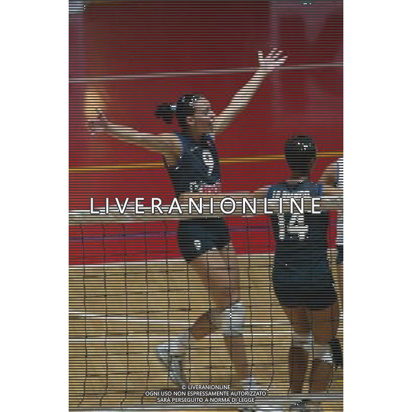 NAZIONALE ITALIANA VOLLEY FEMMINILE LUGLIO 2003 nella foto Centoni Nadia* foto fabrizio terruso/Agenzia Aldo Liverani