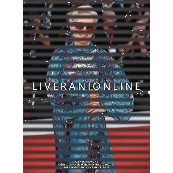 Meryl Streep walks the red carpet ahead of the "The Laundromat" screening during the 76th Venice Film Festival at Sala Grande on September 01, 2019 in Venice, Italy. 76ma Mostra Internazionale d’Arte Cinematografica di Venezia - ©Alessio Marini /AGENZIA ALDO LIVERANI SAS
