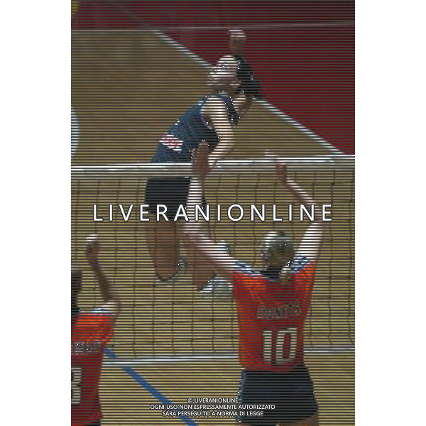 NAZIONALE ITALIANA VOLLEY FEMMINILE LUGLIO 2003 nella foto Centoni Nadia* foto fabrizio terruso/Agenzia Aldo Liverani