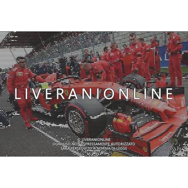 Sebastian Vettel (GER) Ferrari SF90. 01.09.2019. Formula 1 World Championship, Rd 13, Belgian Grand Prix, Spa Francorchamps, Belgium, Race Day. AG ALDO LIVERANI SAS-ONLY ITALY